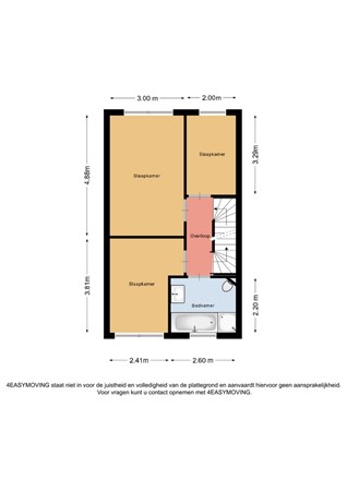 Floorplan - Wilhelminastraat 130, 7902 BG Hoogeveen